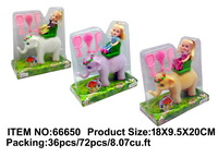 三寸小孩配象及梳子